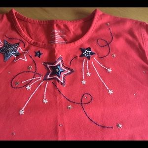 Stars and sparkles T shirt